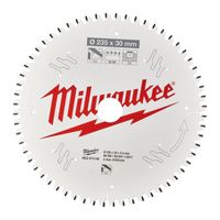 Milwaukee Accessoires Cirkelzaagblad P Alu235x30x2,4x60TF neg. - 4932471309 - thumbnail