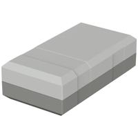 Bopla! Universele behuizing 32103000 geëxpandeerd polystyreen (EPS) lichtgrijs (RAL 7035) (l x b x h) 100 x 54 x 30 mm 1 stuk