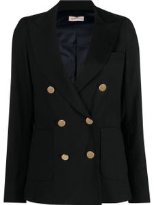 Blanca Vita blazer à boutonnière croisée - Noir