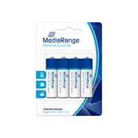 MediaRange MRBAT104 niet-oplaadbare batterij (1,5 V cilindrische basisbatterijen) Wit Blauw