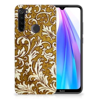Siliconen Hoesje Xiaomi Redmi Note 8T Barok Goud Siliconen Hoesje Xiaomi Redmi Note 8T Barok Goud