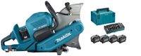 Makita CE001GL402 | XGT 2x40 V Max Doorslijper | 355 mm | 8,0 Ah (4 st) | duo snellader | in doos/Mbox - CE001GL402 - thumbnail