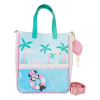 Disney By Loungefly Tote Bag With Coin Purse Minnie Mouse Vacation Style - thumbnail