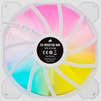 Corsair SP140 RGB ELITE Computer behuizing Ventilator 14 cm Wit 1 stuk(s) - thumbnail