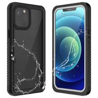 iPhone 12 Pro Active Series IP68 Waterdicht Hoesje - Zwart - thumbnail