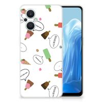 OPPO Reno8 Lite Siliconen Case IJsjes