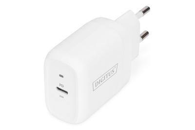 Digitus DA-10196 Laadadapter Thuis Uitgangsstroom (max.) 3 A 1 x USB, USB 3.2 Gen 1 bus C (USB 3.0), USB-C bus, USB-C bus (Power Delivery), USB-stroombus 12V