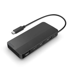 Lenovo USB-C Dual Display Travel Dock USB-C dockingstation Geschikt voor merk (dockingstation): Lenovo USB-C Power Delivery