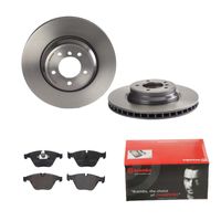 Remmenset, remschijf BREMBO, Remschijftype: Binnen geventileerd, Inbouwplaats: Vooras, u.a. für BMW - thumbnail