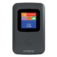 Strong 4G mobiele hotspot met display, draagbare wifi-router, 150 Mbit/s, ideaal voor reizen, beurzen en studenten, zwart