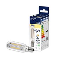 Müller-Licht 401070 LED EEK F (A - G) E14 Kolbenform 2W = 25W Warmweiß (Ø x H) 25mm x 82mm 1St.
