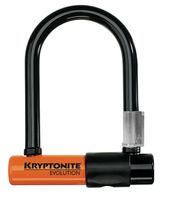 Kryptonite Evolution Mini-5 Zwart, Oranje U-vormig slot