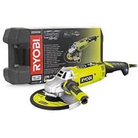 Ryobi Haakse slijper EAG2000RS (slijper 2000 W, boring 22 mm, in koffer) 5133000550, geel, zwart, zilver