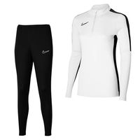 Nike Dri-FIT Academy 23 Trainingspak Dames Wit Zwart - thumbnail