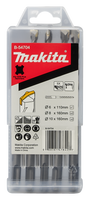 Makita Accessoires B2S: Betonborenset 5-delig - B-54704 B-54704