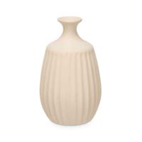 Bloemenvaas Antique Athena - creme wit - keramiek - D21 x H39 cm - thumbnail