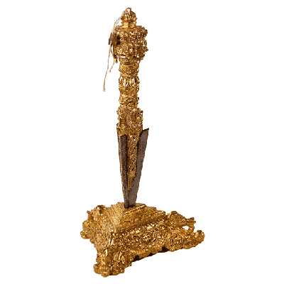 Phurba met Phurba Houder Koper en Messing