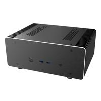 Akasa A-ITX48-M1B computerbehuizing Small Form Factor (SFF) Zwart