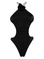 Philosophy Di Lorenzo Serafini maillot de bain à appliques fleurs - Noir