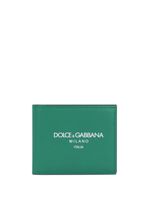 Dolce & Gabbana portefeuille en cuir à logo imprimé - Vert - thumbnail