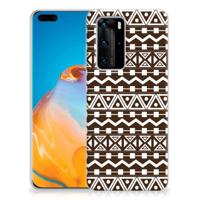 Huawei P40 Pro TPU bumper Aztec Brown