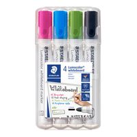 Viltstift Staedtler Lumocolor 351 whiteboard set ÃƒÆ' 4 stuks assorti