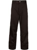 Carhartt WIP pantalon Simple à coupe droite - Marron - thumbnail