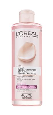 L’Oréal Paris Skin Expert Delicate Flowers Zachte Tonic - 400 ml - Gezichtsreiniger Gevoelige en Droge huid L’Oréal Paris Skin Expert Delicate Flowers Zachte Tonic - 400 ml - Gezichtsreiniger Gevoelige en Droge huid