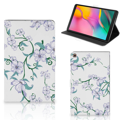 Samsung Galaxy Tab A 10.1 (2019) Uniek Tablet Cover Blossom White Samsung Galaxy Tab A 10.1 (2019) Uniek Tablet Cover Blossom White