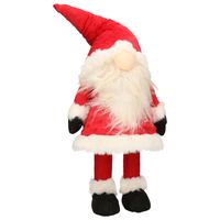 Decoratie pop gnome/kabouter - kerstman pop - 42 cm   - - thumbnail