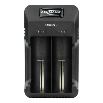 Ansmann Lithium 2 Batterijlader Li-ion, NiCd, NiMH 10340, 10350, 10440, 10500, 12500, 12650, 13500, 13650, 14500, 14650, 16340, 16650, 17650, 17670, 18350,