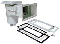 AquaForte wandskimmer, groot 15 L, met brede toevoer