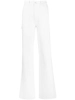 Nili Lotan pantalon à coupe ample - Blanc