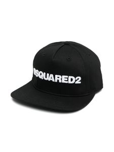 DSQUARED2 KIDS casquette à logo brodé - Noir