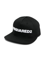 DSQUARED2 KIDS casquette à logo brodé - Noir - thumbnail