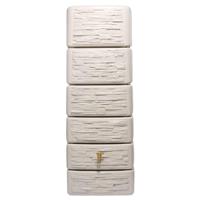 SLIM wandtank 500 l. stone decor beige l.75 x b.51 x h.184 K - Meuwissen agro
