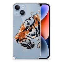 Hoesje maken Apple iPhone 14 Watercolor Tiger - thumbnail