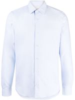 Paul Smith chemise en coton à manches longues - Bleu