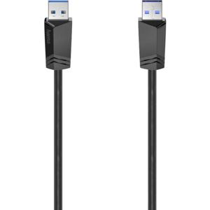 Hama USB-kabel USB 3.2 Gen1 (USB 3.0 / USB 3.1 Gen1) USB-A stekker 1.50 m Zwart 00200624