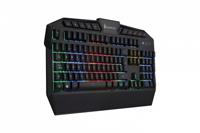 Verbatim SureFire KingPin RGB Gaming Multimedia Keyboard QWERTY Spanish Gaming-toetsenbord Kabelgebonden QWERTY, Spaans Zwart Verlicht