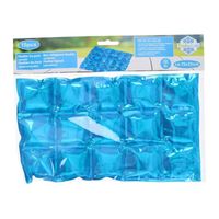 1x Stuks herbruikbare flexibele koelelementen icepack 15 x 25 cm