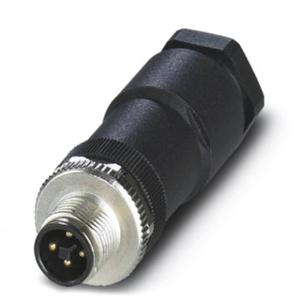 Phoenix Contact 1404643 Sensor/actuator connector, niet geassembleerd M12 Aantal polen (sensoren): 4 Stekker, recht 1 stuk(s)