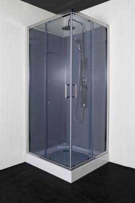 Badstuber Limbo douchecabine vierkant 90x90cm met thermostaatkraan Badstuber Limbo douchecabine vierkant 90x90cm met thermostaatkraan