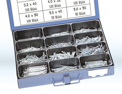 Dresselhaus splitpen assortiment sort.splints 8549 din 94 galvanized
