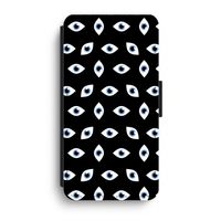 Eyes pattern: iPhone XR Flip Hoesje