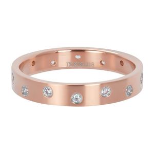 iXXXi Vulring Zirconia 14 Stones Crystal Matt Rosé | Maat 20