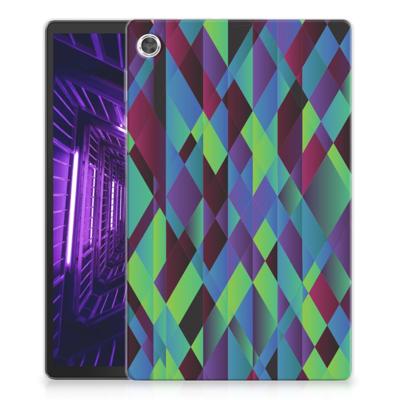 Lenovo Tab M10 Plus Back Cover Abstract Green Blue Lenovo Tab M10 Plus Back Cover Abstract Green Blue