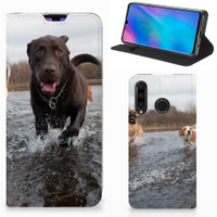 Huawei P30 Lite New Edition Hoesje maken Honden Labrador