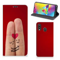 Samsung Galaxy M20 Hippe Standcase Liefde - Origineel Romantisch Cadeau - thumbnail