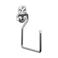 Sauvic 08881 multifunctionele haken, kort, 25 kg, 15 x 15 x 9 cm, meerkleurig